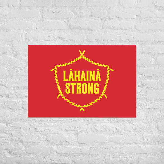 Lahaina Strong Poster